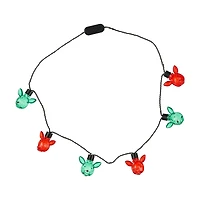 Character Light-Up Christmas Necklace, Assorted