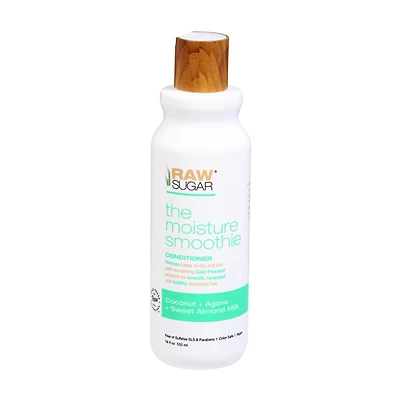 Raw Sugar The Moisture Smoothie Conditioner, Coconut + Agave + Sweet Almond Milk, 18 fl oz