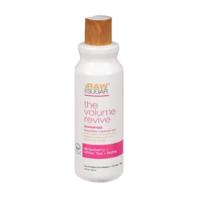 Raw Sugar The Volume Revive Shampoo, Strawberry + White Tea + Nettle, 18 fl oz