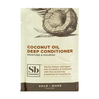 Soapbox Coconut & Shea Deep Conditioner, 1.75 oz