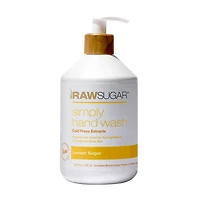 Raw Sugar Liquid Hand Wash, Lemon Sugar, 16.9 fl oz