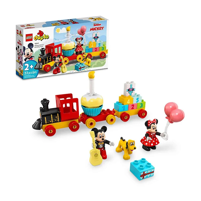 Lego Duplo Disney Junior Mickey and Minnie Birthday Train Set