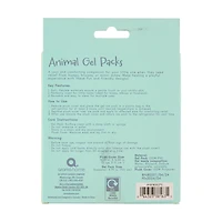 Aroma Home Kids Cooling & Soothing Animal Gel Packs, Assorted