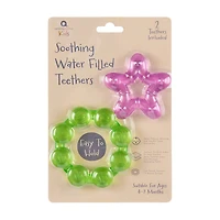 Aroma Home Kids Soothing Water Filled Teethers, 2 ct, Assorted