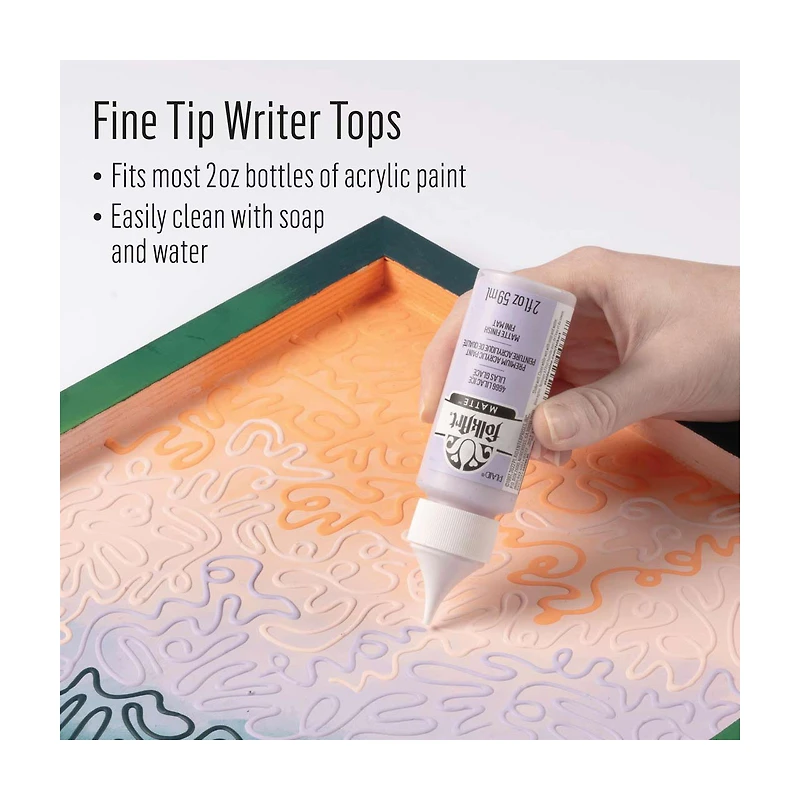 FolkArt Bottle Top Writer Tips, 6 pc