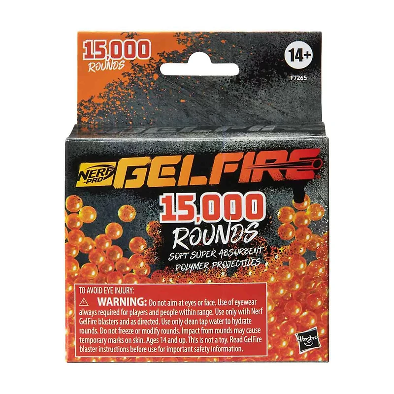 Hasbro Nerf Gelfire Refill, 15000 Rounds