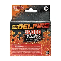 Hasbro Nerf Gelfire Refill, 15000 Rounds