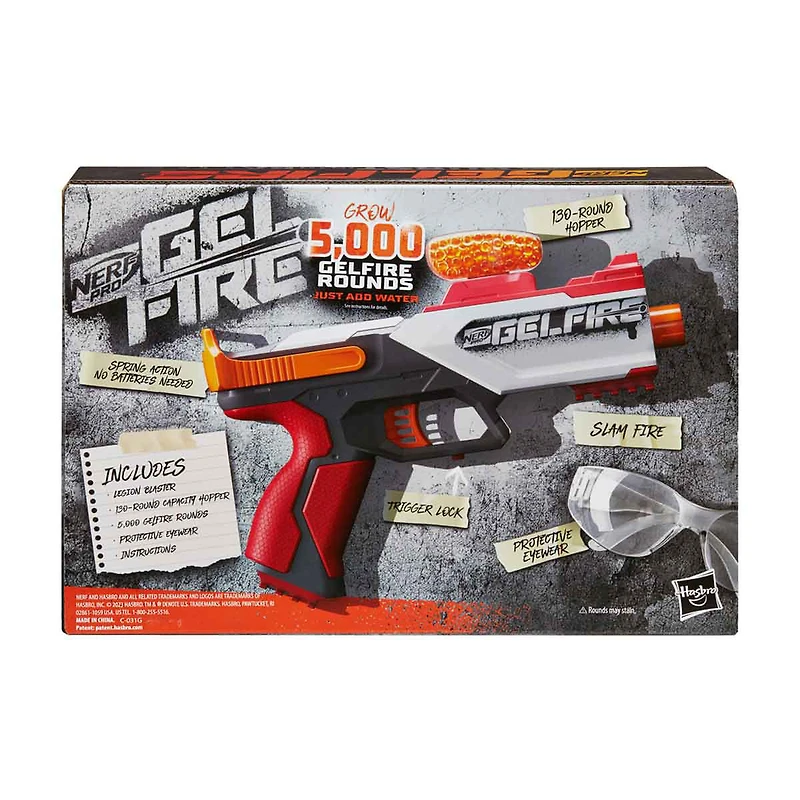 Nerf Pro Gelfire Legion Blaster, 5000 Rounds