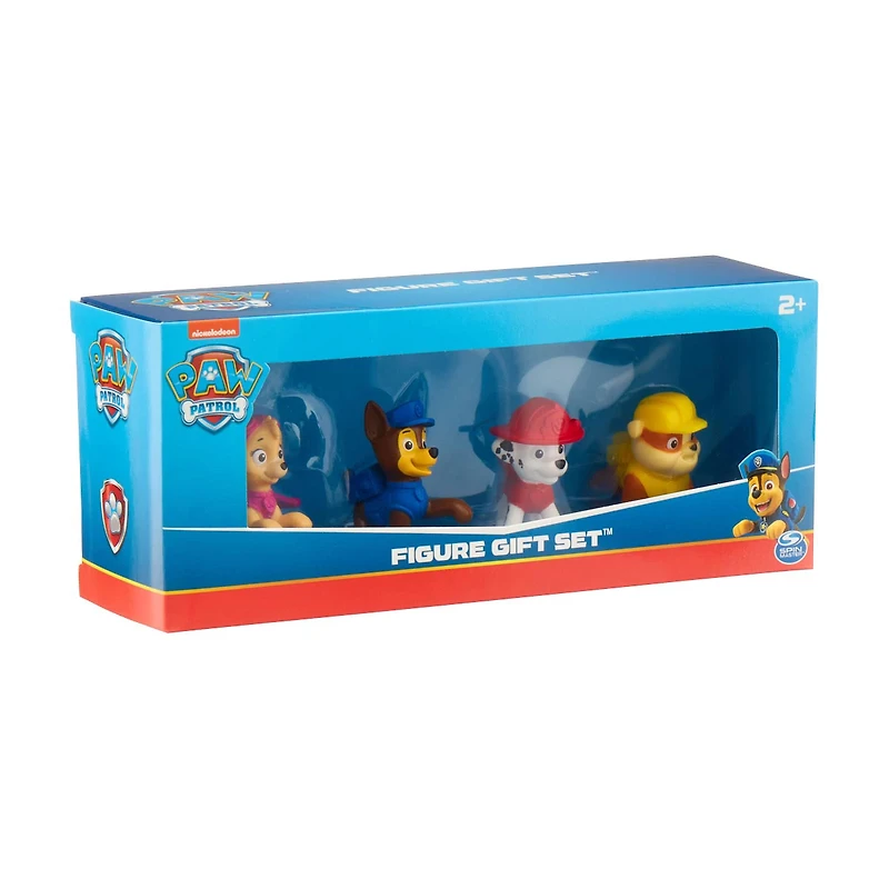 PAW Patrol 4-Piece Figure Pack with Chase, Marshall, Skye & Rubble