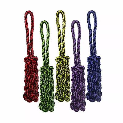 Nuts for Knots Braided Rope Dog Toy, Assorted