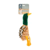 American Kennel Club Stuffing Free Patterned Duck Toy for Dogs
