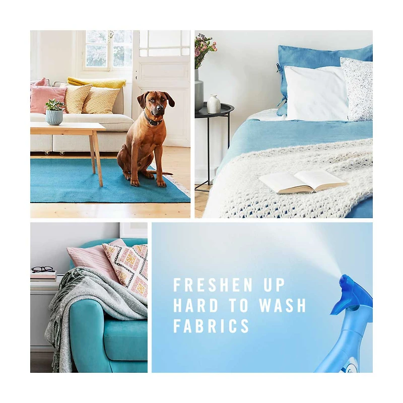 Febreze Carpet Heavy Duty Odor Fighter Spray, Rainforest Breeze, 16.9 fl oz