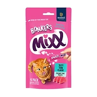 Bonkers Mixx Tasty Tuna Flavor Creamy Tube Cat Treats, 4 ct