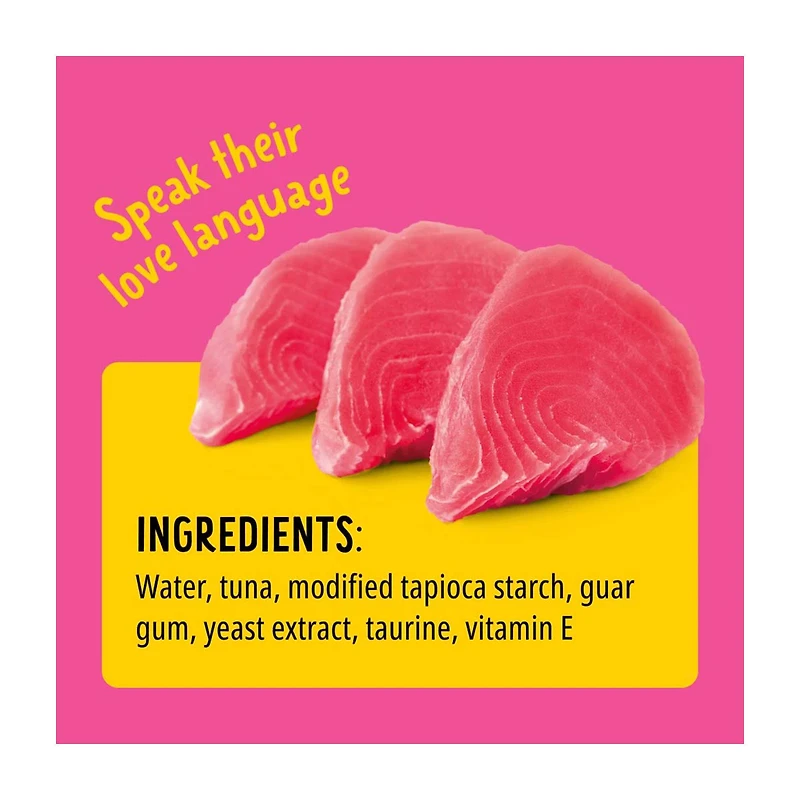 Bonkers Mixx Tasty Tuna Flavor Creamy Tube Cat Treats, 4 ct