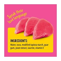 Bonkers Mixx Tasty Tuna Flavor Creamy Tube Cat Treats, 4 ct