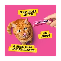 Bonkers Mixx Tender Chicken Flavor Creamy Tube Cat Treats, 4 ct
