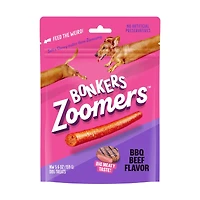 Bonkers Zoomers BBQ Beef Flavor Dog Treats, 5.6 oz