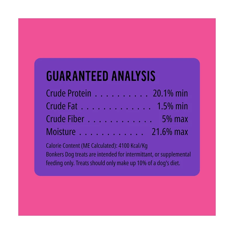 Bonkers Zoomers BBQ Beef Flavor Dog Treats, 5.6 oz