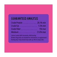 Bonkers Zoomers BBQ Beef Flavor Dog Treats, 5.6 oz