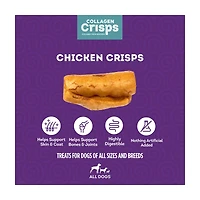 Treatly Collagen Crisps Dog Chews, Chicken Flavored, 5 oz