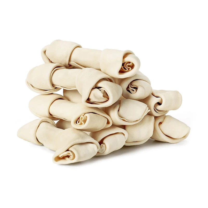 Treatly American Sourced Natural Flavor Beefhide Bone Dog Chew, Medium, 1 Count