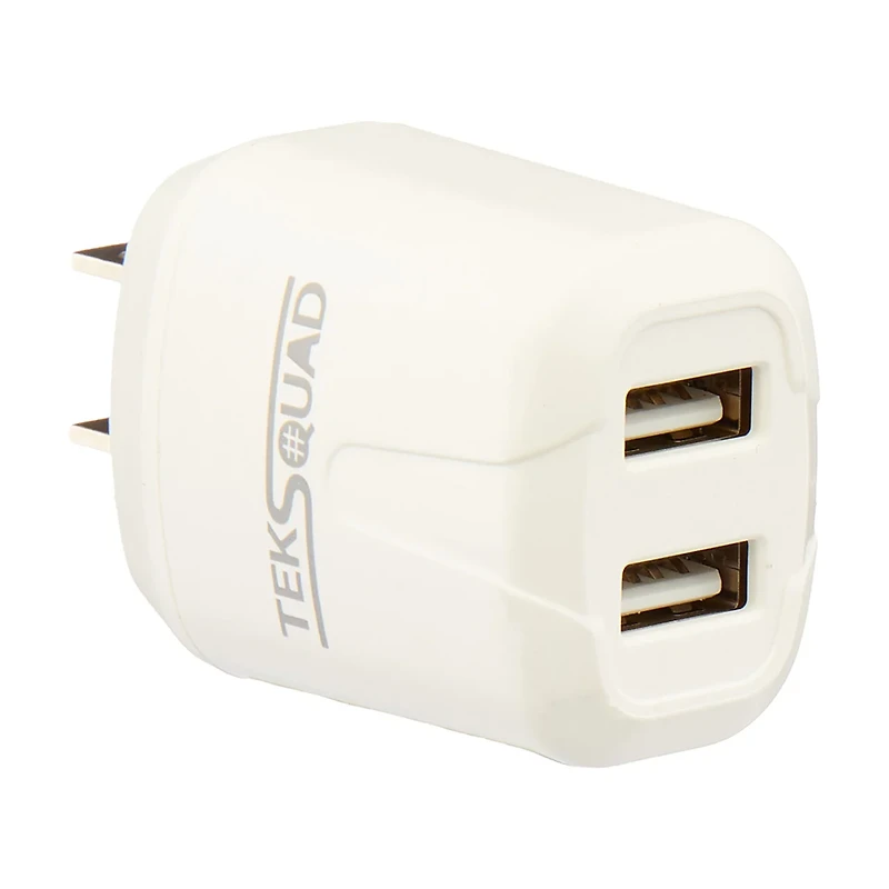 Tek Squad 2-Port USB A Wall Charger