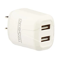 Tek Squad 2-Port USB A Wall Charger