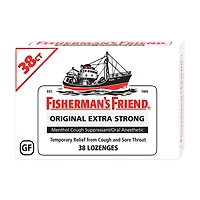 Fisherman's Friend Cough Drops, Cough Suppressant and Sore Throat Lozenges, Original