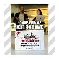 Fisherman's Friend Cough Drops, Cough Suppressant and Sore Throat Lozenges, Original