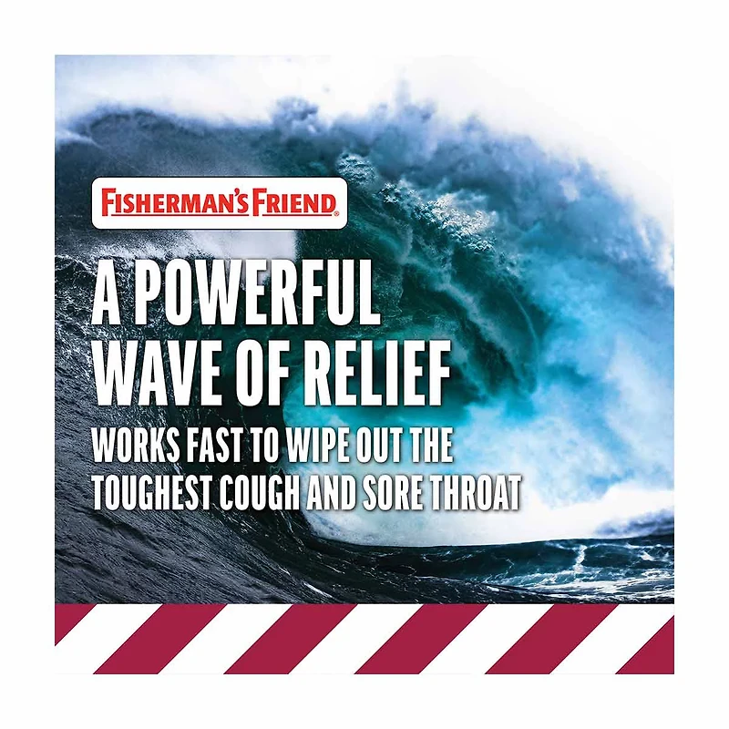 Fisherman's Friend Cough Drops, Cough Suppressant and Sore Throat Lozenges