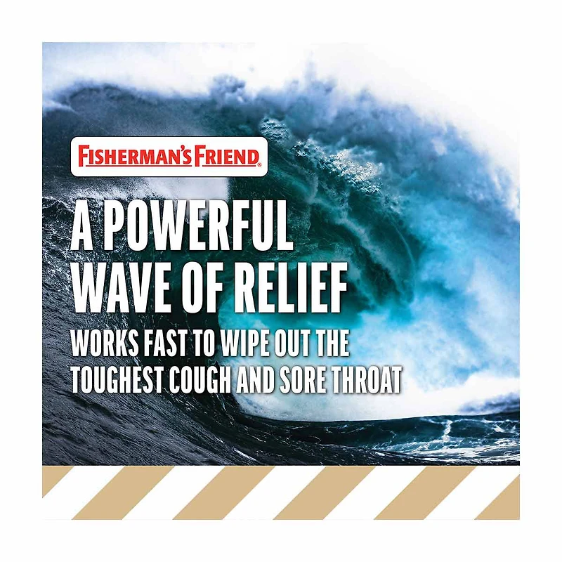 Fisherman's Friend Cough Drops, Cough Suppressant and Sore Throat Lozenges