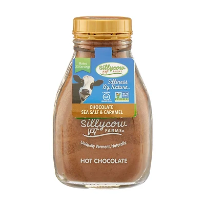Sillycow Farms Hot Chocolate Mix, Sea Salt & Caramel, 16.9 oz
