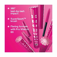 Maybelline Lash Sensational Firework Waterproof Mascara, Very Black, 0.29 fl oz