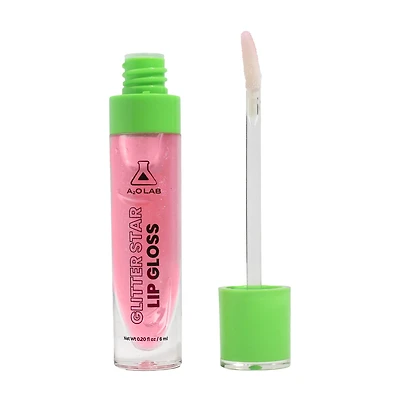 A2O Lab Glitter Star Lip Gloss, Icon, 0.20 fl oz