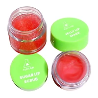 A2O Lab Sugar Lip Scrub and Jelly Lip Mask, Watermelon