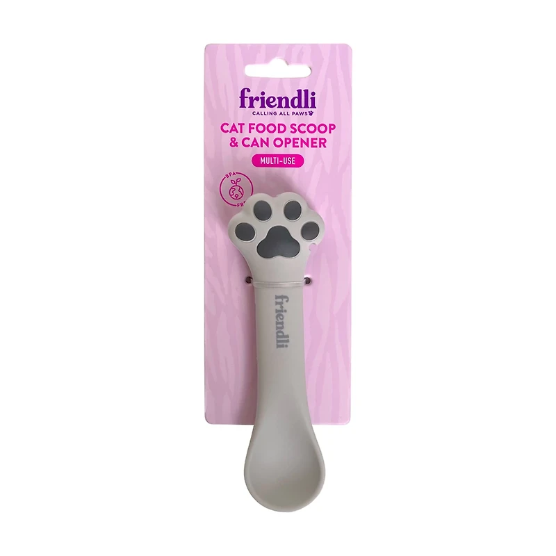 Friendli Cat Food Scoop w/ Lid Opener
