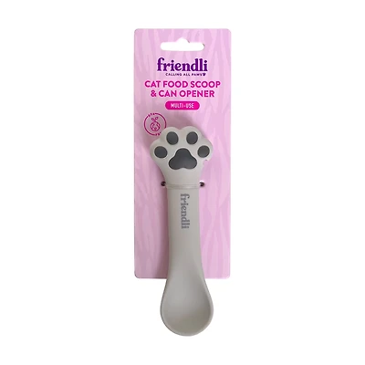 Friendli Cat Food Scoop w/ Lid Opener