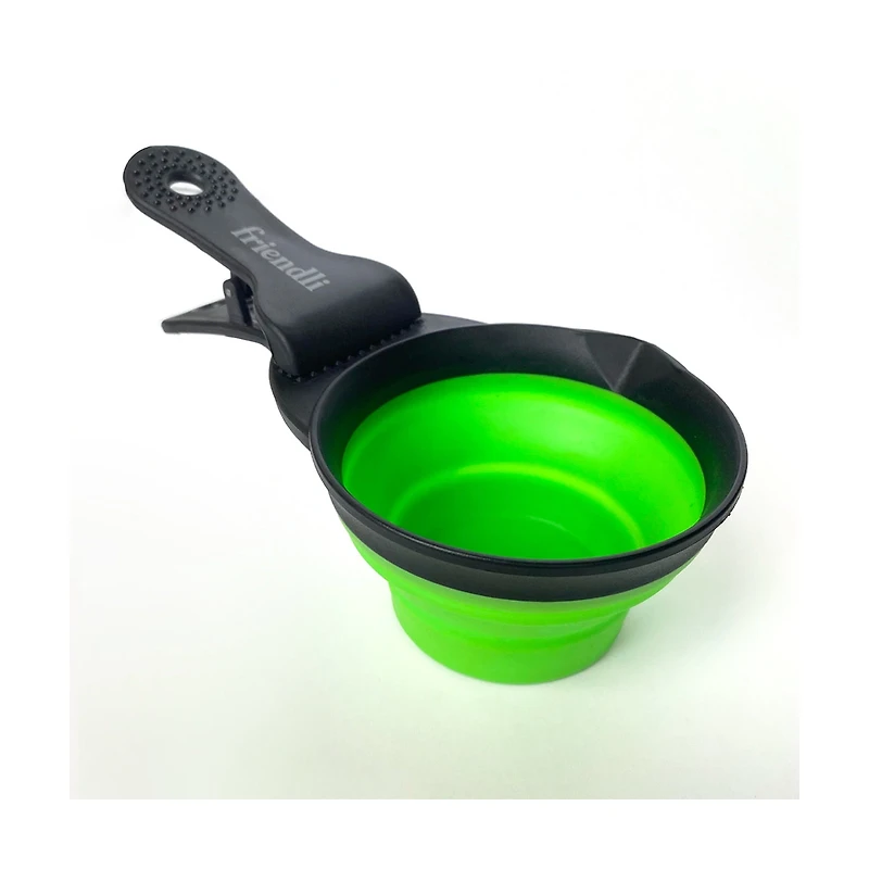 Collapsible Food Scoop/Clip, 1 Cup