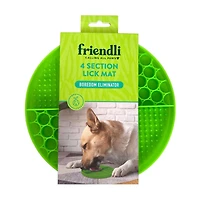 Friendli Silicone 4-Section Lick Mat