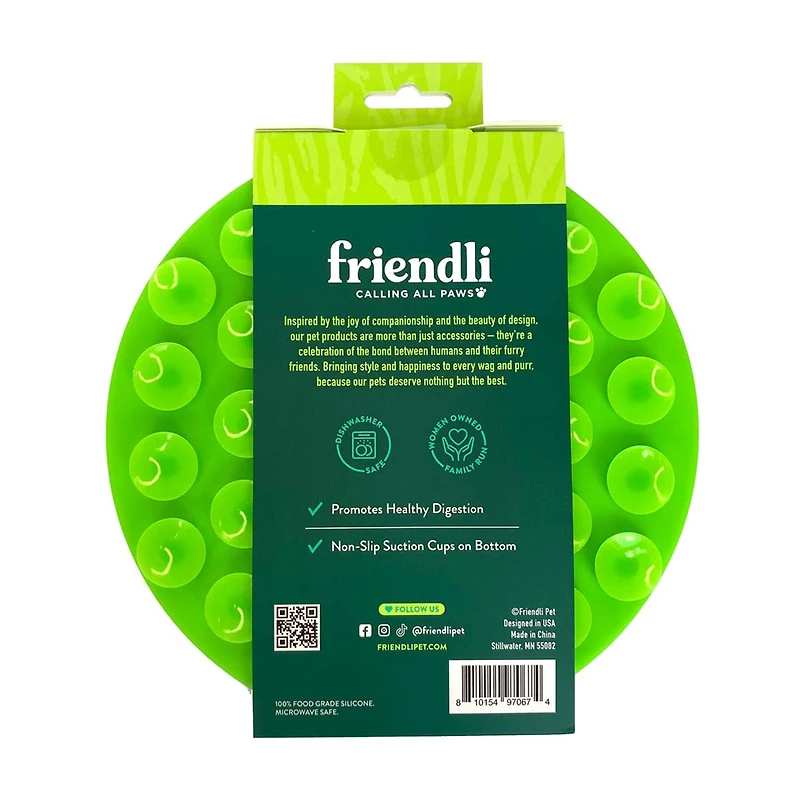 Friendli Silicone 4-Section Lick Mat