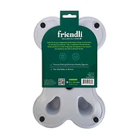 Friendli Plastic Slow Feed Dog Bowl
