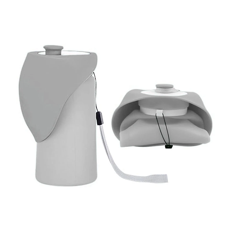 Silicone Foldable Travel Water Bottle, 350ml