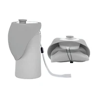 Silicone Foldable Travel Water Bottle, 350ml