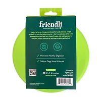 Friendli Silicone Slow Feed Dog Bowl