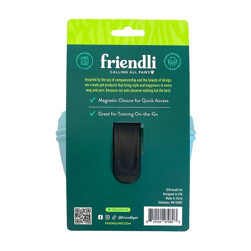 Friendli Silicone Treat Bag Holder