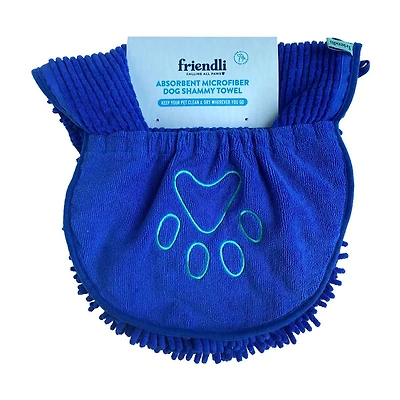 Friendli Absorbant Microfiber Dog Shammy Towel