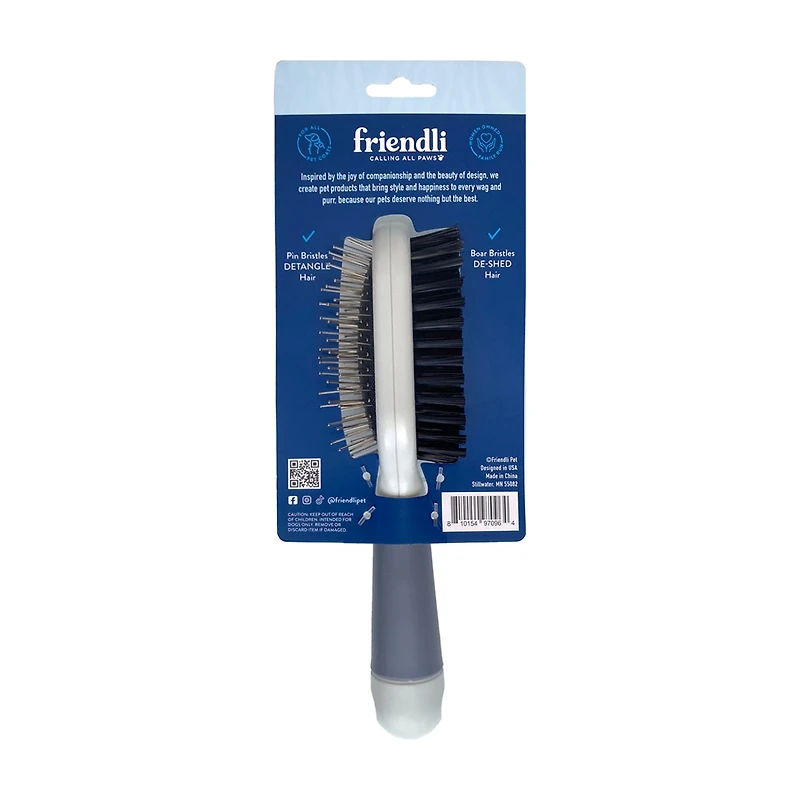 Friendli Dual-Sided Brush, Large