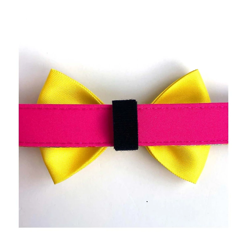 Friendli Sunshine Yellow Dog Bow Tie
