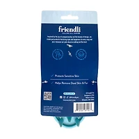 Fiendli Pet Rubber Grooming Bath Massager, Large