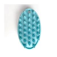 Fiendli Pet Rubber Grooming Bath Massager, Large
